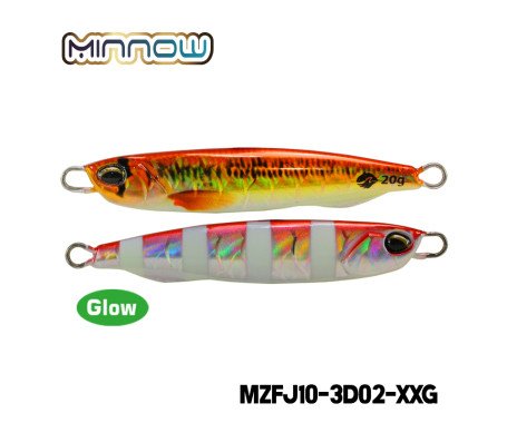AQUA MARINE - Minnow - Two-Face 3D Jigs